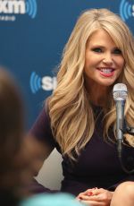 CHRISTIE BRINKLEY at SiriusXM Studios in New York 11/12/2015