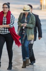 CHRISTINA APPLEGATE Arrives at Jimmy Kimmel Live in Los Angeles 11/11/2015