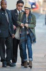 CHRISTINA APPLEGATE Arrives at Jimmy Kimmel Live in Los Angeles 11/11/2015