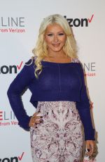 CHRISTINA AQGUILERA at Verizon