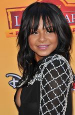 CHRISTINA MILIAN at The Lion Guard: Return of the Roar Premiere in Burbank 11/14/2015
