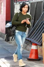 CHRISTINA MILIAN in Ripped Jeans Out in Los Angeles 11/04/2015