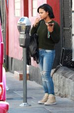 CHRISTINA MILIAN in Ripped Jeans Out in Los Angeles 11/04/2015