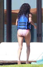 CIARA in Bikini Bottoms Jet Skiing on Vacation in Punta Mita 11/07/2015