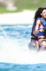 CIARA in Bikini Bottoms Jet Skiing on Vacation in Punta Mita 11/07/2015