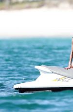 CIARA in Bikini Bottoms Jet Skiing on Vacation in Punta Mita 11/07/2015