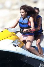 CIARA in Bikini Bottoms Jet Skiing on Vacation in Punta Mita 11/07/2015
