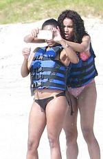 CIARA in Bikini Bottoms Jet Skiing on Vacation in Punta Mita 11/07/2015