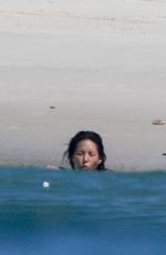 CIARA in SWIMSUIT at a Beach in Mexico 11/07/2015