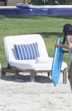 CIARA in SWIMSUIT at a Beach in Mexico 11/07/2015