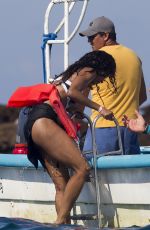 CIARA in SWIMSUIT at a Beach in Mexico 11/07/2015
