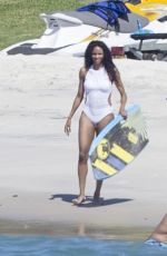 CIARA in SWIMSUIT at a Beach in Mexico 11/07/2015