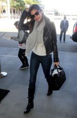 CINDY CRAWFORD Arrives at LAX Airport in Los Angeles 11/16/2015