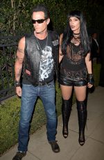 CINDY CRAWFORD at Casamigos Halloween Party 10/30/2015