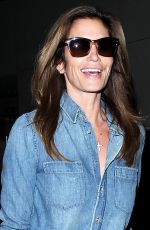 CINDY CRAWFORD Los Angeles International Airport 11/18/2015