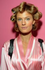 CONSTANCE JABLONSKI at Victoria’s Secret 2015 Fashion Show Backstage 11/10/2015