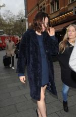 DAISY RIDLEY Arrives at Global Radio Studios in London 11/17/2015