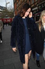 DAISY RIDLEY Arrives at Global Radio Studios in London 11/17/2015
