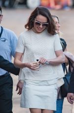 DAISY RIDLEY Arrives at Jimmy Kimmel Live! 11/23/2015