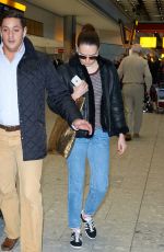 DAISY RIDLEY at Heathrow Airport in London 11/25/2015
