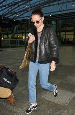 DAISY RIDLEY at Heathrow Airport in London 11/25/2015