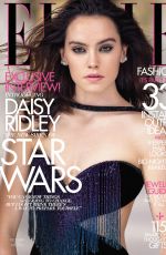 DAISY RIDLEY in Elle Magazine, December 2015 Issue