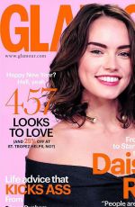 DAISY RIDLEY in Glamour Magazine, UK January 2016 Issue