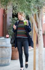 DAKOTA JOHNSON at La Poubelle Bistro in Los Angeles 11/27/2015