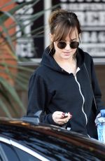 DAKOTA JOHNSON Leaves Erewhon Grocer Store in Los Angeles 11/09/2015