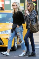 DAKOTA JOHNSON Out and About in New York 11/04/2015