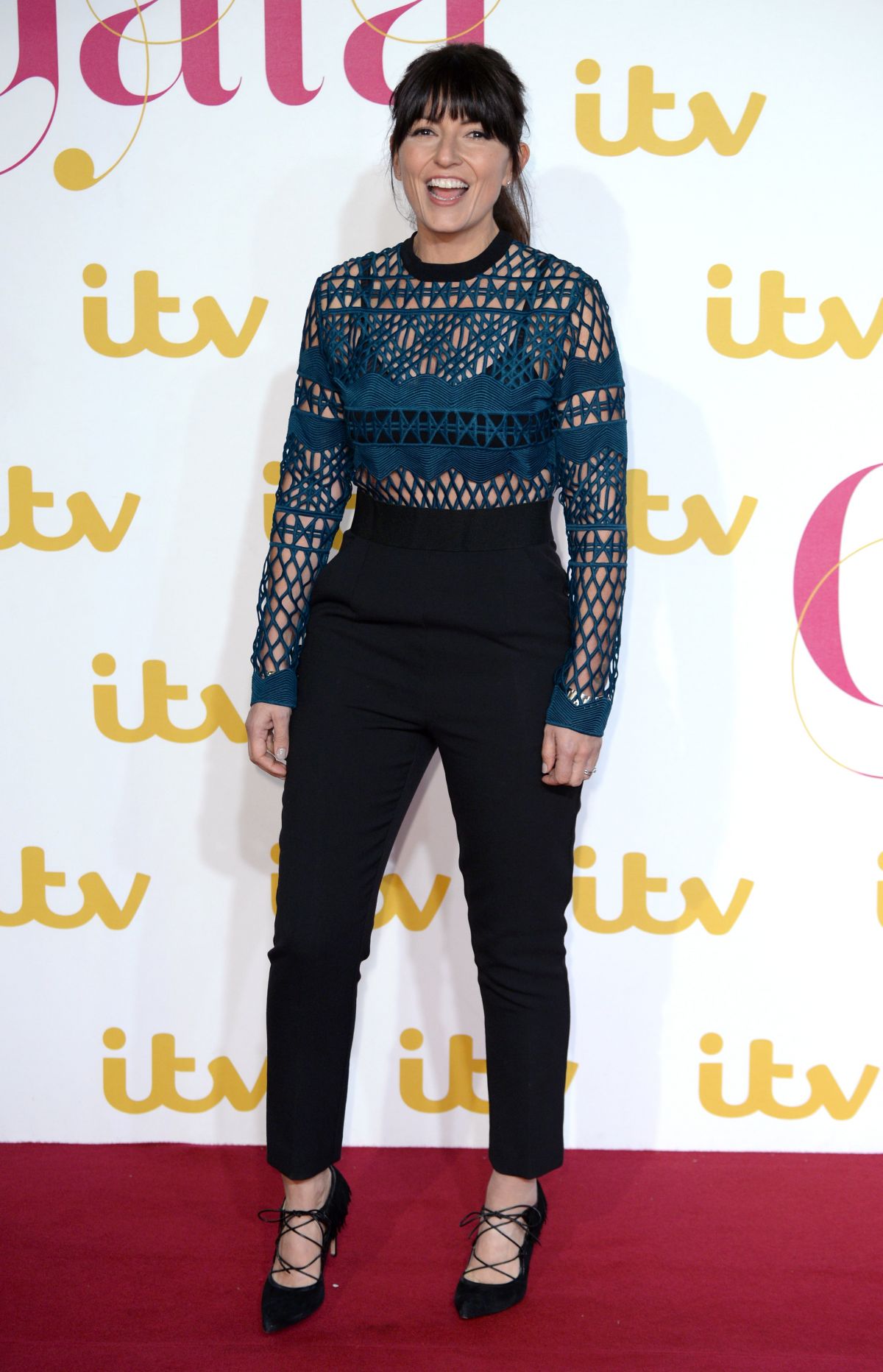 DAVINA MCCALL at ITV 60th Anniversary Gala in London 11/19/2015