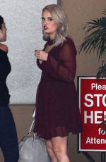 DEBBY RYAN Out and About in West Hollywood 11/19/2015