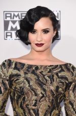 DEMI LOVATO at 2015 American Music Awards in Los Angeles 11/22/2015