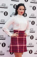DEMI LOVATO at BBC Radio 1 Teen Awards in London 11/08/2015