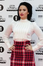 DEMI LOVATO at BBC Radio 1 Teen Awards in London 11/08/2015
