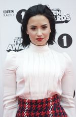 DEMI LOVATO at BBC Radio 1 Teen Awards in London 11/08/2015