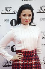 DEMI LOVATO at BBC Radio 1 Teen Awards in London 11/08/2015