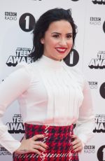 DEMI LOVATO at BBC Radio 1 Teen Awards in London 11/08/2015