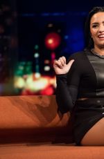 DEMI LOVATO at Senkveld Talk Show in Sweden 11/05/2015