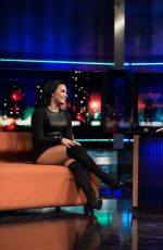 DEMI LOVATO at Senkveld Talk Show in Sweden 11/05/2015