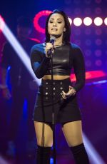 DEMI LOVATO at Senkveld Talk Show in Sweden 11/05/2015
