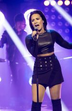 DEMI LOVATO at Senkveld Talk Show in Sweden 11/05/2015