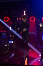 DEMI LOVATO at Senkveld Talk Show in Sweden 11/05/2015