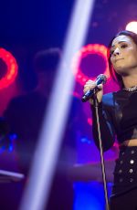 DEMI LOVATO at Senkveld Talk Show in Sweden 11/05/2015