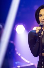DEMI LOVATO at Senkveld Talk Show in Sweden 11/05/2015
