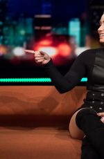 DEMI LOVATO at Senkveld Talk Show in Sweden 11/05/2015