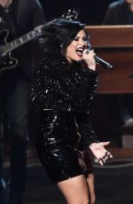 DEMI LOVATO Performs at American Music Awards 2015 11/22/2015