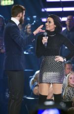 DEMI LOVATO Performs at Swedish Idol 11/06/2015