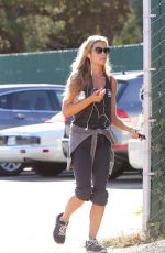 DENICE RICHARDS in Leggings and Tank Top Out in Malibu 11/06/2015