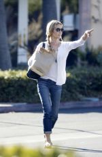 DENISE RICHARDS Out for Lunch at a Sushi Restaurant in Malibu 11/22/2015